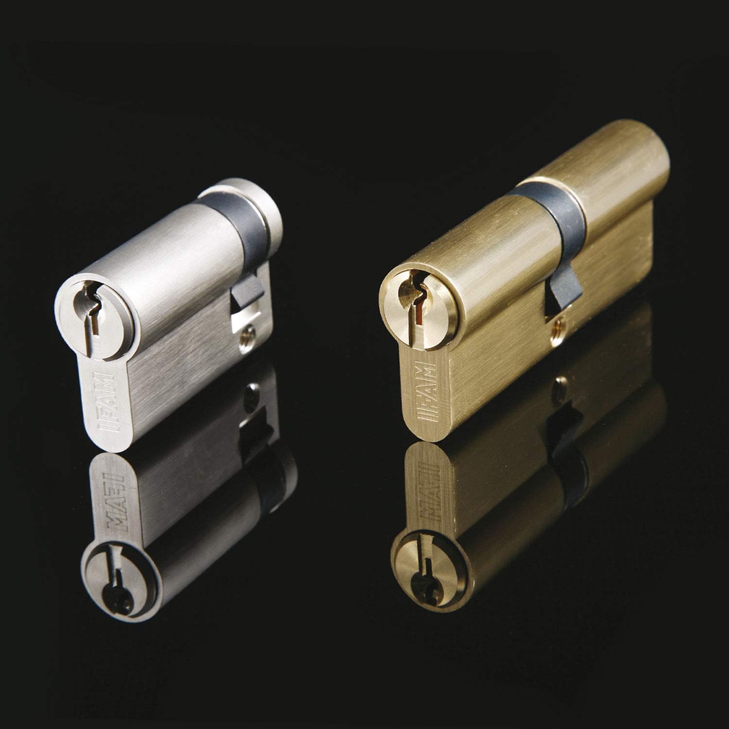 IFAM 031310 Door Cylinder, Nickel, 30/30 (60 mm), 30 / 30 (60 mm) - Image 5