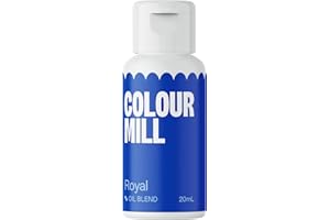 Colour Mill Oil-Based Food Coloring, 20 Milliliters Royal