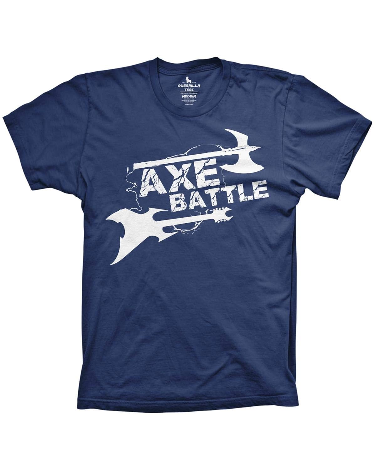 Axe Battle Shirt Funny Tshirts Guitar Tee Kinihax