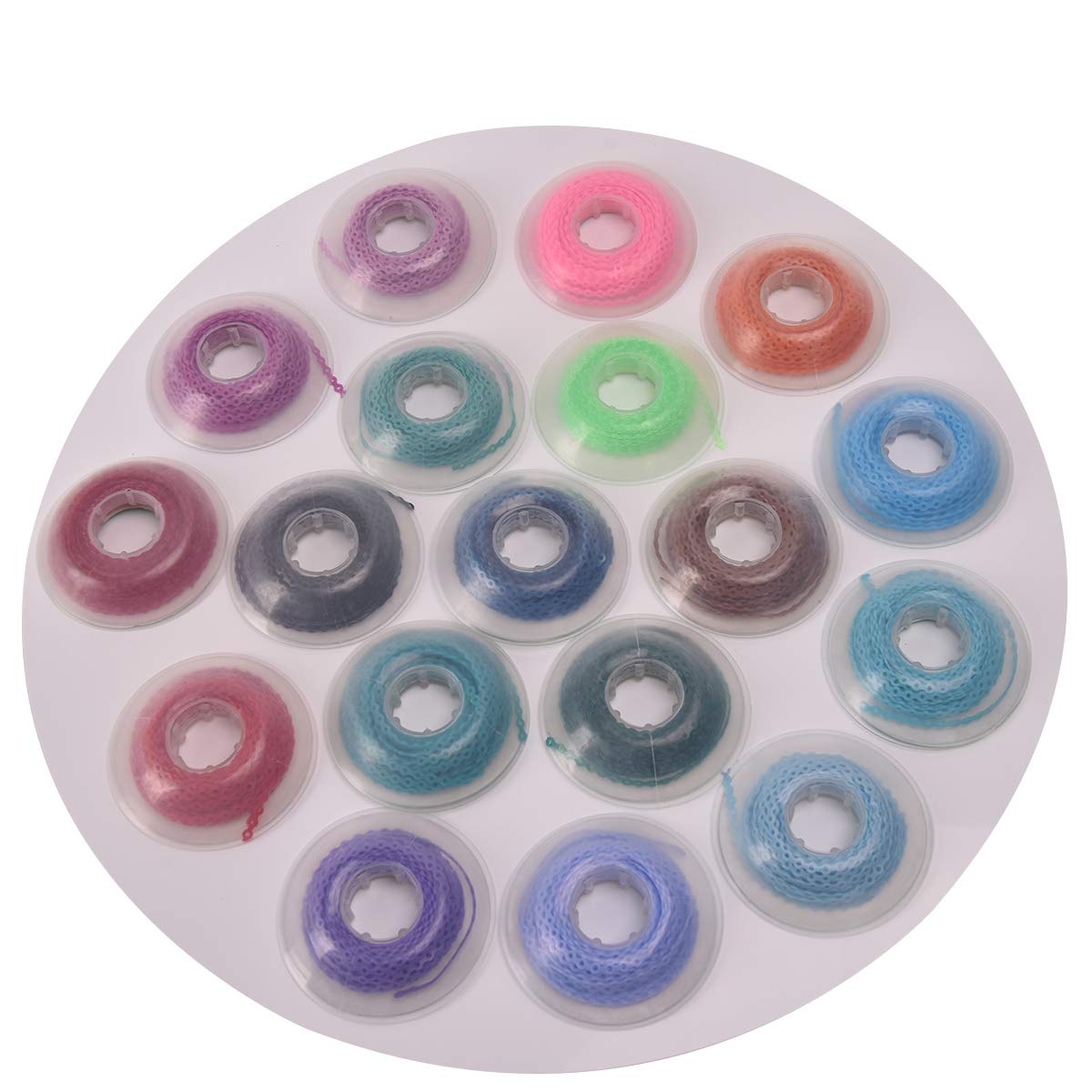 1 PCS Colorful Dental Orthodontic Elastic Rubber Band