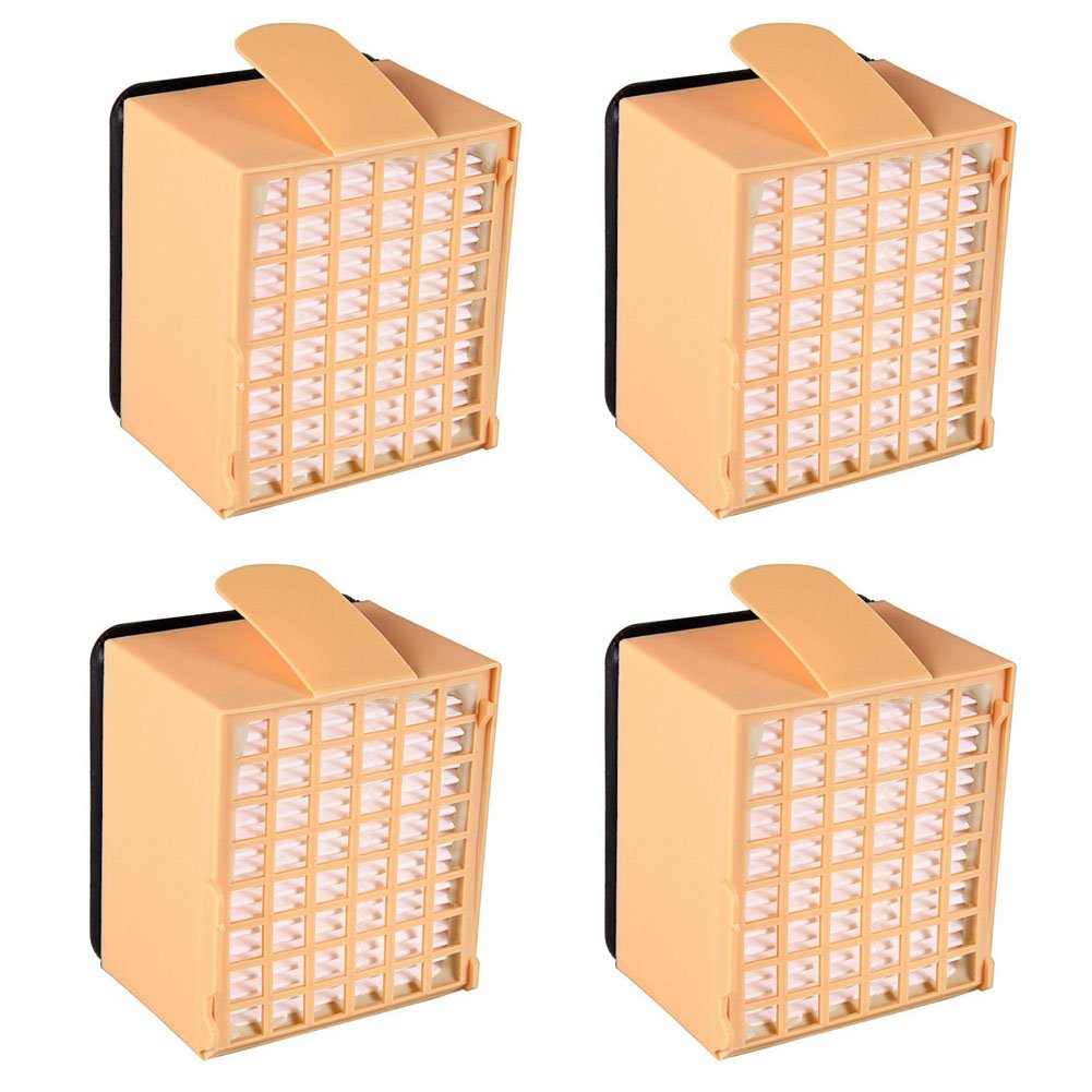 YanBan 4pcs HEPA Filters Accessories Hygienic Microfilter for Vorwerk Kobold VK135 VK136 FP135 FP136 Vacuum Cleaner
