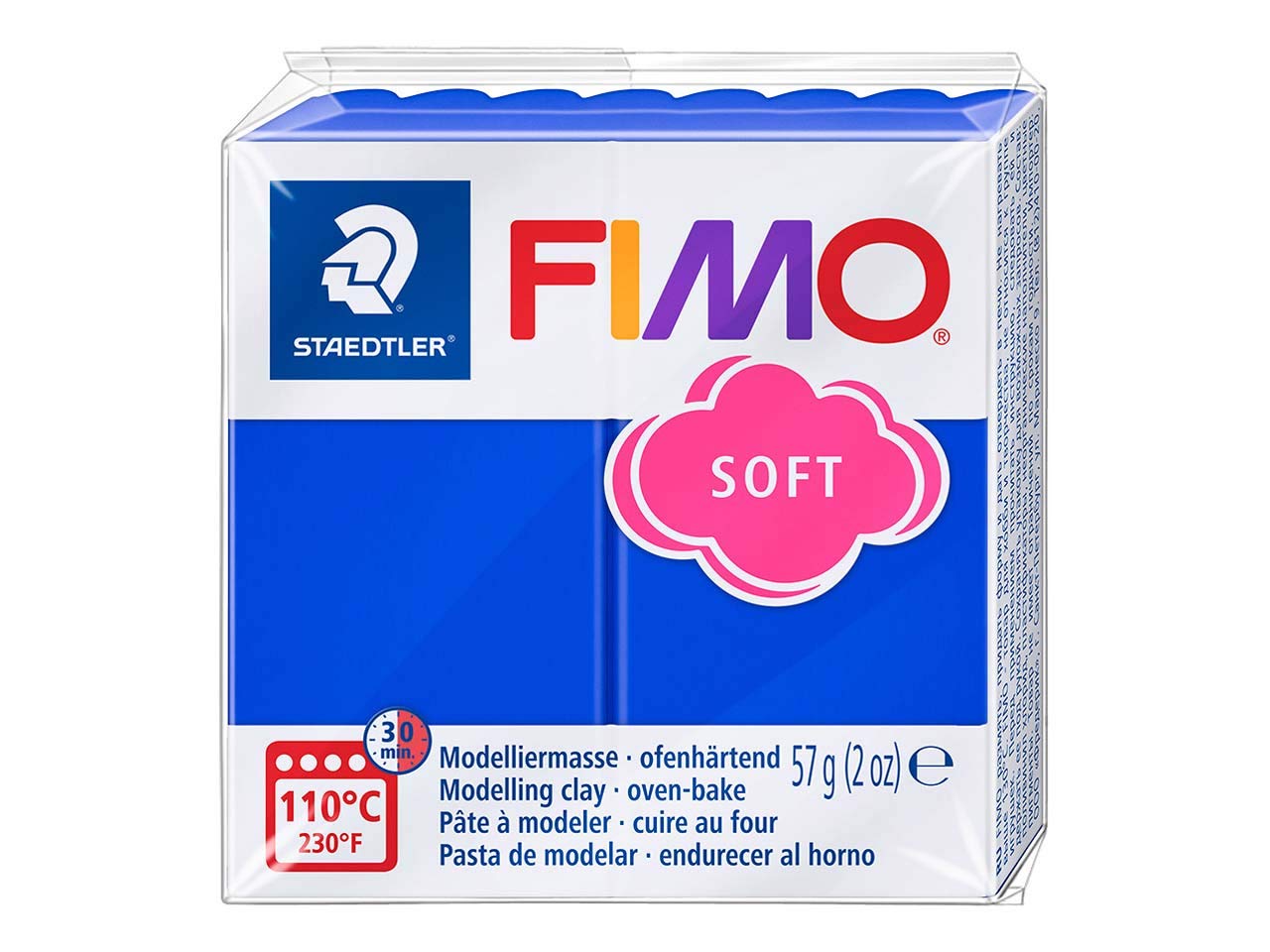 Fimo Soft Clay 57gm Brilliant Blue