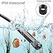 USB Borescope 3 in 1 Semi-rigid Type C Endoscope Inspection Camera IP68 Waterproof Snake Camera with 8 Adjustable LED for Android, Windows & Macbook OS Computer,16.5FT(5M) - Skybasic