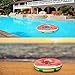 Sakiyr 46 Inch Giant Watermelon Pool Float Summer Outdoor Inflatable Swimming Pool Party Decoration Toys for Adults & Kids With Rapid Valves
