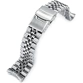 MiLTAT 22mm Watch Band compatible with Seiko SKX007 SKX009, Super-JUB SEL