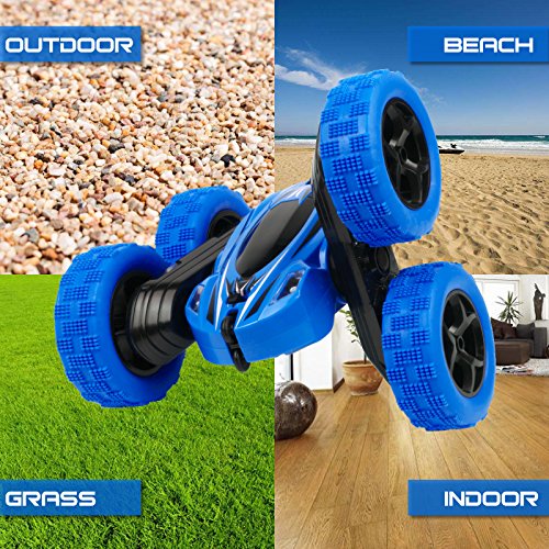 image for Cheerwing RC Car 4WD 2.4Ghz Stunt Car Double Sided 360° Flip Remote C