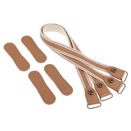 Sharplace 2 x Ersatz-Riemen, Griffe für Handtasche, PU-Leder
