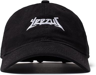 white yeezus hat