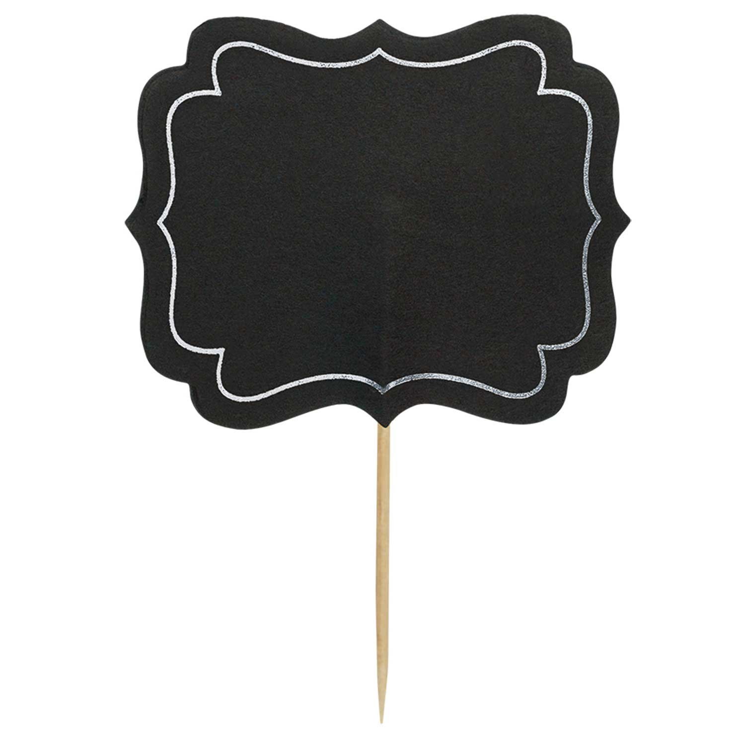Amscan 400080 Pick Chalkboard Sm 24Ct