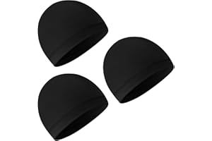 Yymobt 3Pcs Cooling Skull Cap Helmet Sweat Wicking Liner Hat Lightweight Cycling Caps Running Hats for Men Women