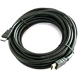 Kein Hersteller 5704 C&acirc;ble HDMI haute vitesse 3D avec Ethernet Full HD 20 m Noir