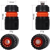 YAAVAAW Garden Hose Connector Kit 10 Pack Quick Connect Tap Adapters view 3
