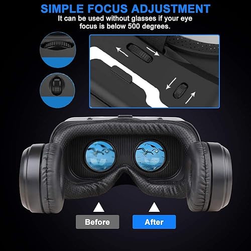 VR SHINECON Virtual Reality VR Headset 3D Glasses Headset Helmets