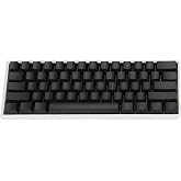 YMDK Blank Thick PBT OEM Profile 61 ANSI Keycaps for MX Switches Mechanical Keyboard (Black)(Only Keycap)