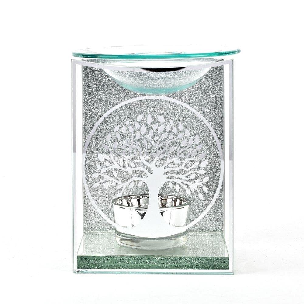 Widdop & Co. Glass Tree Of Life Melt Wax Fragrance Burner HE1800OB