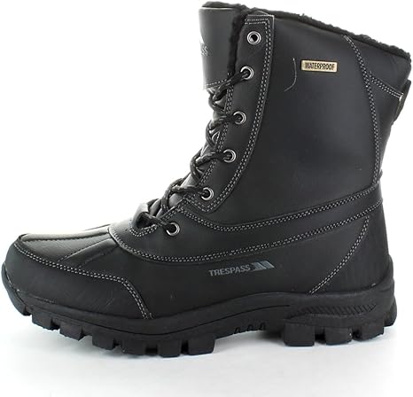 mens fleece lined waterproof boots