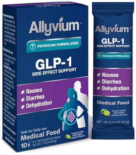 nausea and diarrhea on glp 1 Amazon.com: Allyvium Nausea & Diarrhea GLP-1 Side Effect Support, 10 Single  Serving Stick Packs : Everything Else