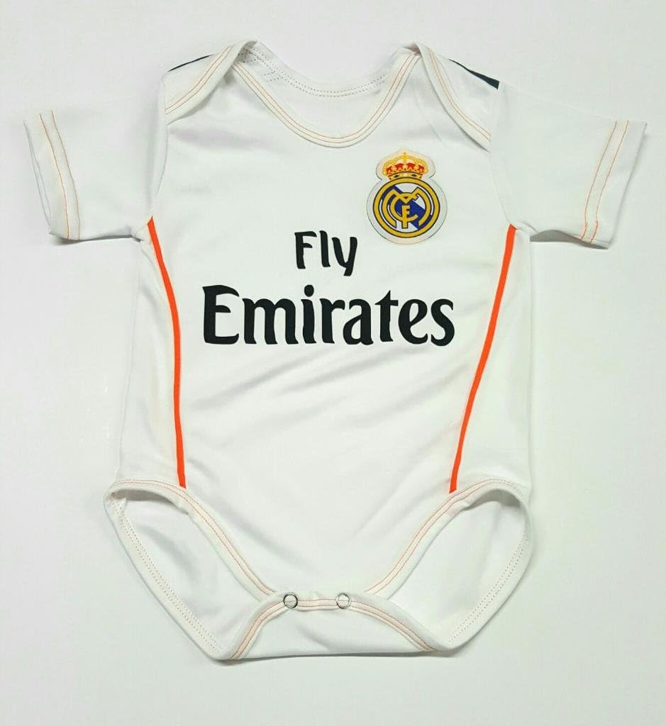 Real Madrid Baby Onesies Jersey size 6-9 months