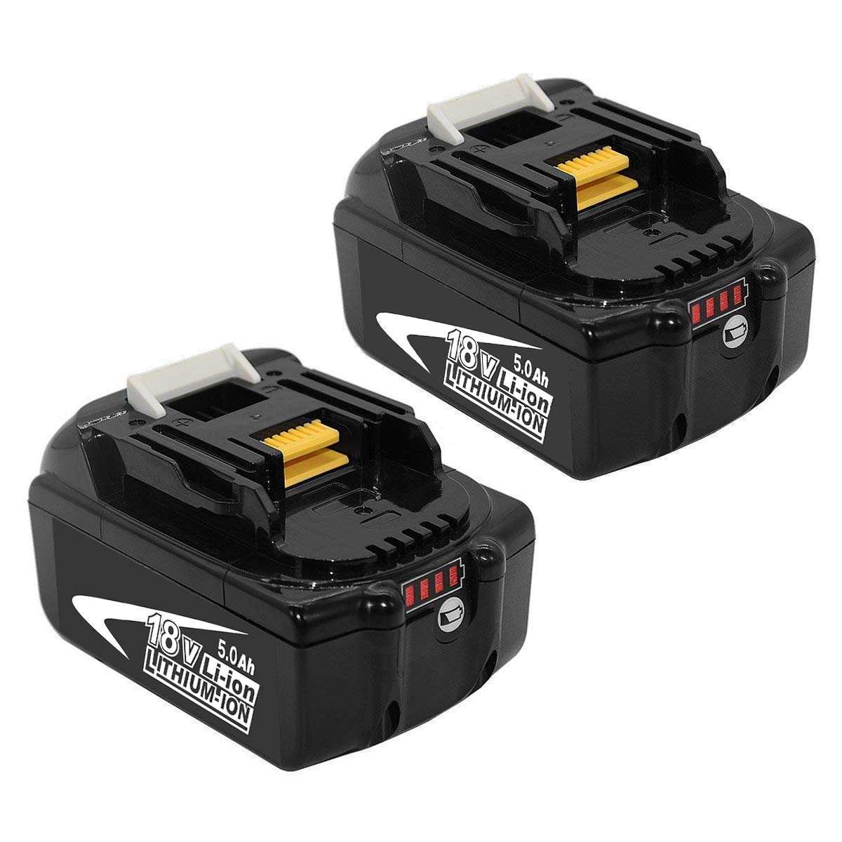 2x Forrat 18v 0ah Li Ion Replacement Batteries Makita