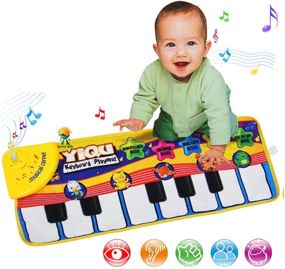 ZLWPH Large Baby Music Carpet Keyboard Game Pad Music Play Pad Piano Early Education Children's Educational Toys Children's Educational Gifts