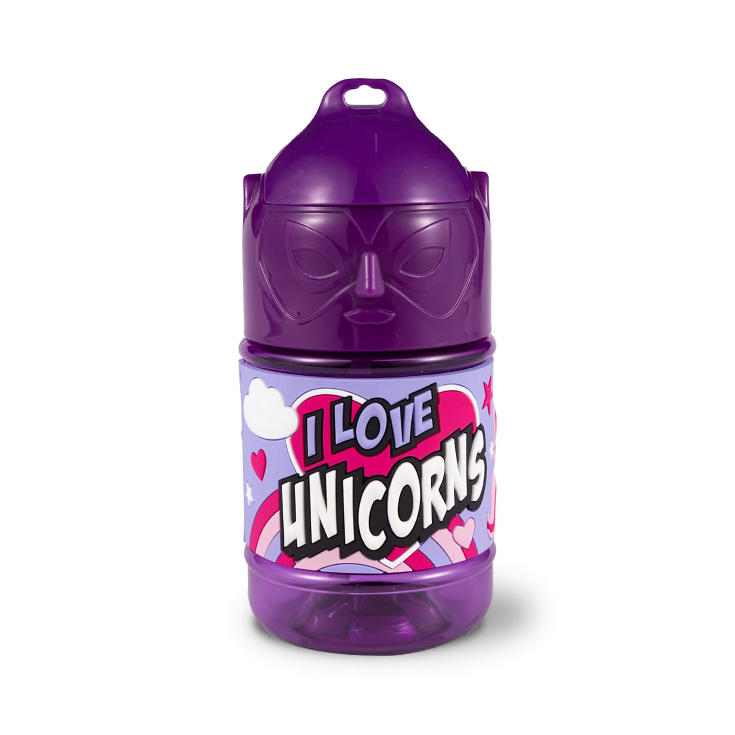 Personalised Super Drinks Bottle (I Love Unicorns) — image 1
