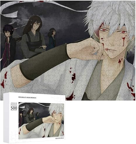 Amazon Co Jp 銀魂 ジグソーパズル人気アニメーションフィギュア500点ジグソーパズル鬼殺チームキャラクタージグソーパズル白枠アニメフィギュア1000点萌えグッズ 初心者児童にプレゼント ホーム キッチン