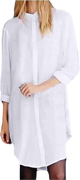 ladies white shirt dress uk