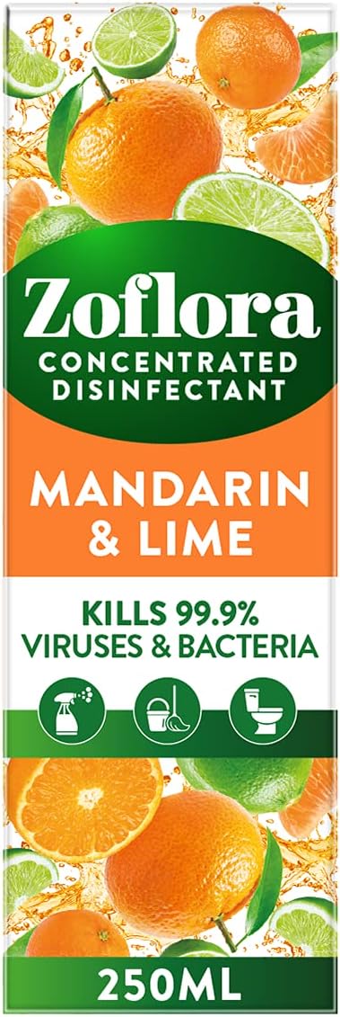 Zoflora Mandarin & Lime Concentrated Disinfectant 250 ml