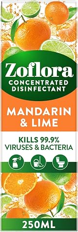Zoflora Mandarin & Lime Concentrated Disinfectant 250 ml