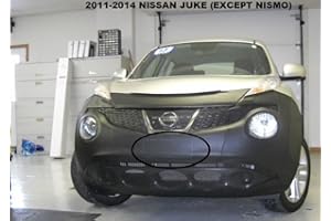 Lebra 2 Piece Front End Cover Black - Car Mask Bra - Fits - Nissan Juke (excludes Nismo) 2011-2014