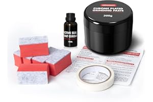 XTryfun Metal Polish Restorer and Protectant, Chrome Cleaner and Polish for Cars, Removes Oxidation and Discoloration from Metal, Aluminum, Stainless Steel, Brass, Chrome and More - 7Oz