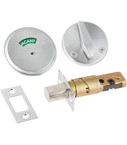 【新品】Schlage B80620 商用ドアボルト アンティークピューター Schlage B571 One-Sided Deadbolt with Occupancy Indicator
