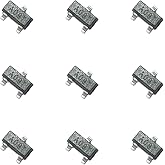 Bridgold 100pcs AO3400 A09T N-Channel Field Effect Transistor 30V，SOT-23. | Enhancement Mode Field Effect Transistor