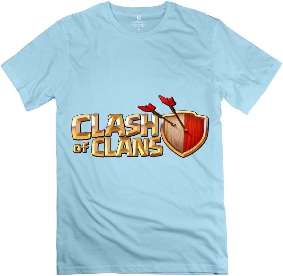 ZhiTian Men's Clash Clans Logo T-Shirt