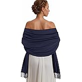 RUI VTRON Pashmina Shawl Wraps for Women Large Winter Scarf Soft Shawls and Wraps for Evening Dresses Shawl for Wedding