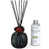 MAISON BERGER Reed Diffuser, 6 fl oz, Wilderness | Wilderness Scented Bouquet, Glass Bottle, 6 Reed Sticks, 6 fl oz, ~6-Week Passive Diffusion, No Flame
