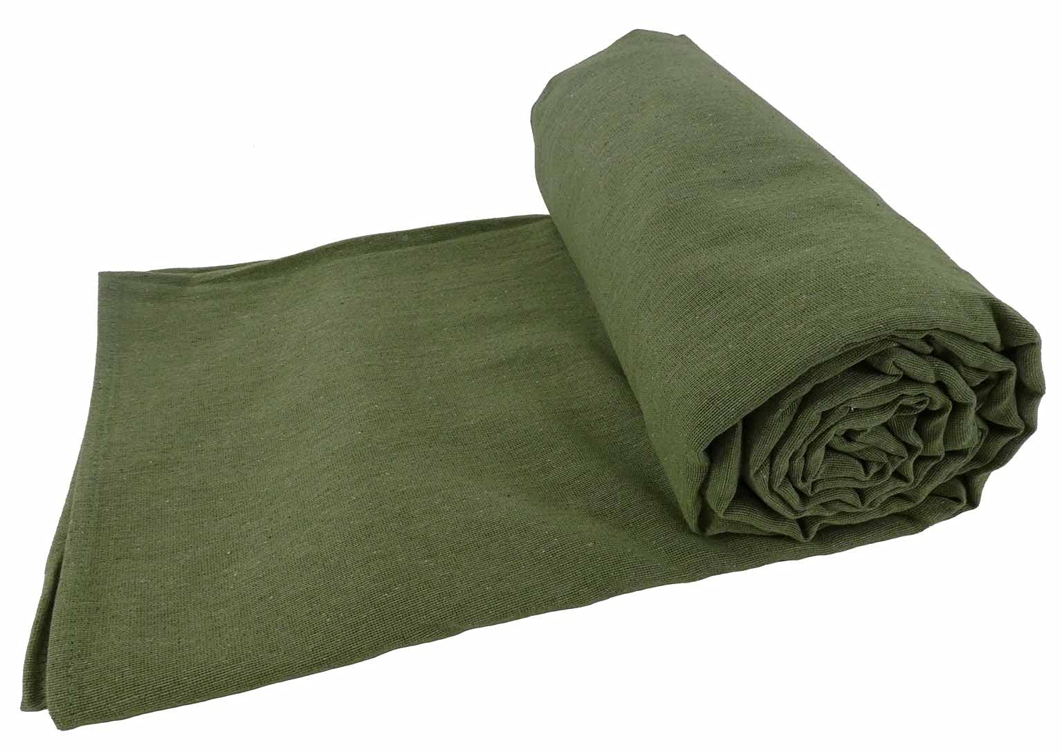 Casatessile Kiara unito plain coloured bedspread furniture cover MAXI 260X300 cm - VERDE SALVIA