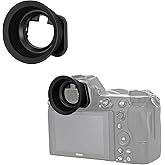 Kiwifotos Soft Round Shape Eyecup Eye Cup Eyepiece for Nikon Z6 III Z6 II Z7 II Z5 II Z6III Z6II Z7II Z5II Z6 Z7 Z5 Mirrorless Cameras, Replace Nikon DK-29 Eyecup, Extended Viewfinder Protection Cover