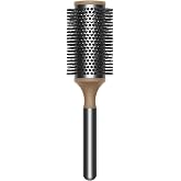 Genuine Dyson-designed 1.8 inch Vented Barrel brush in Nickel/Black to be used with the Dyson Supersonic&trade; hair dryer