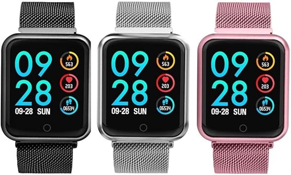 KDSFJIKUYB Pulsera de Actividad Q8 SmartWatch 38mm Pantalla a ...