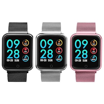 KDSFJIKUYB Pulsera de Actividad Q8 SmartWatch 38mm Pantalla ...