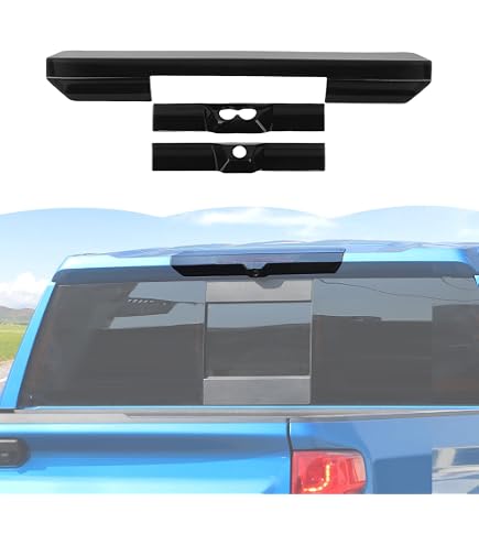 Chrome Third Brake Light Cover For 2009-2018 Dodge Ram - Overlay Trim By EZ Motoring