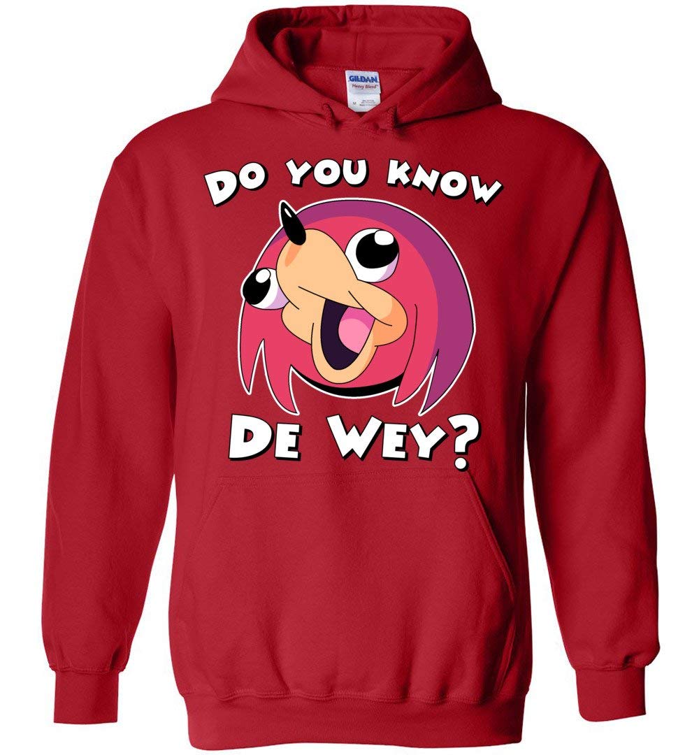 Absurd Ink Ugandan Knuckles Hoodie - Do you know de