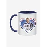 Hot Topic Off Campus Dean Di Laurentis Hockey 11oz Mug DARK BLUE 11OZ