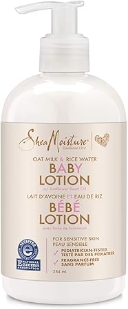 shea moisture oat milk and rice water baby