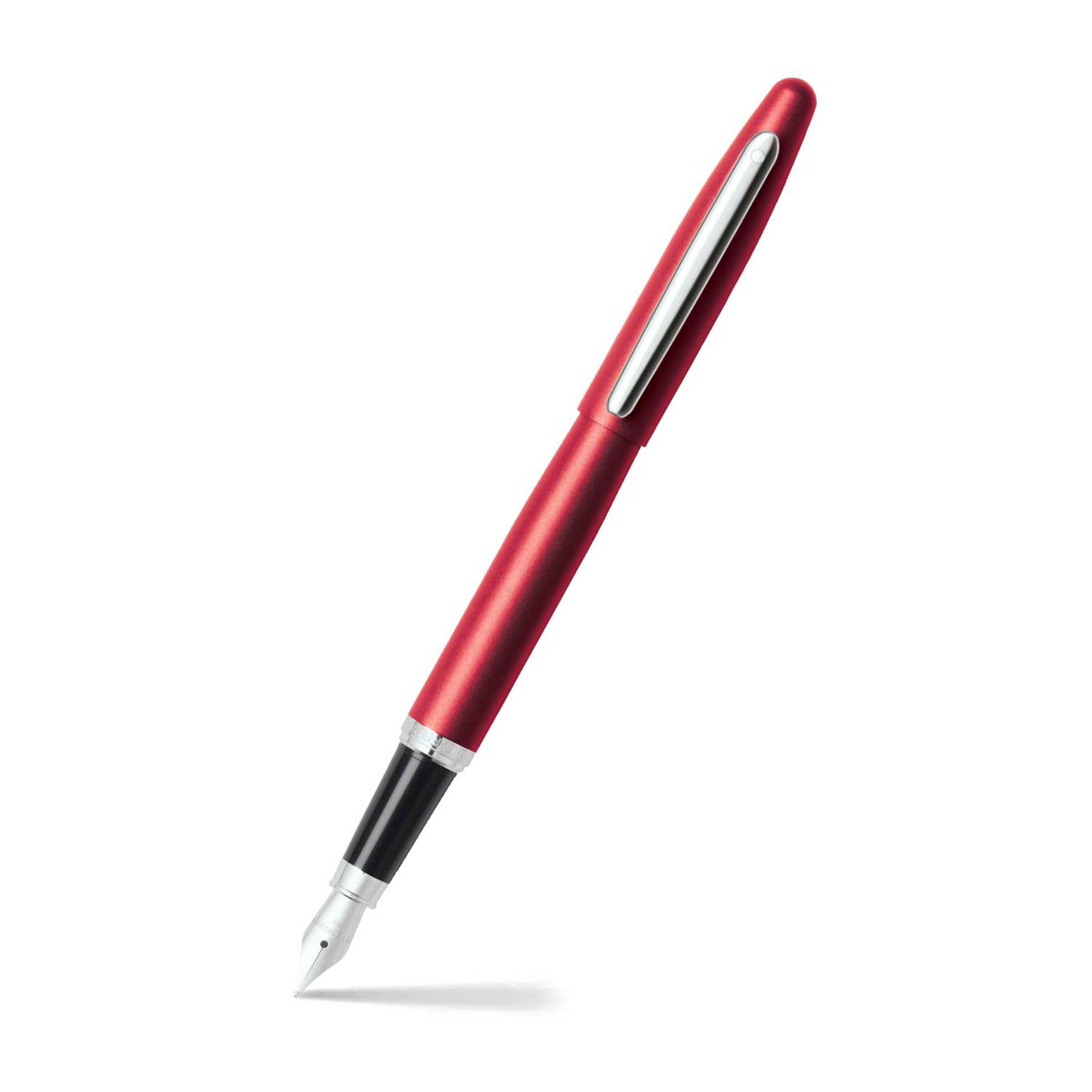 Sheaffer VFM Nickel Plated Trim Fountain Pen - Excessive Red — image 1