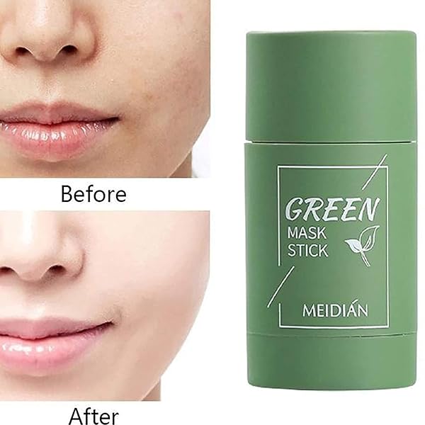 LOVEMIN GREEN TEA BLACKHEAD REMOVER MASK STICK FOR FACE, DEEP CLEANSING, PORELESS SKIN TREATMENT, UNISEX