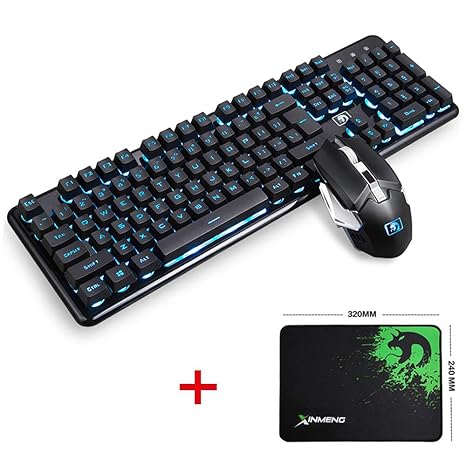 2 4g Rechargeable Wireless Keyboard And Mouse Amazon Co Uk