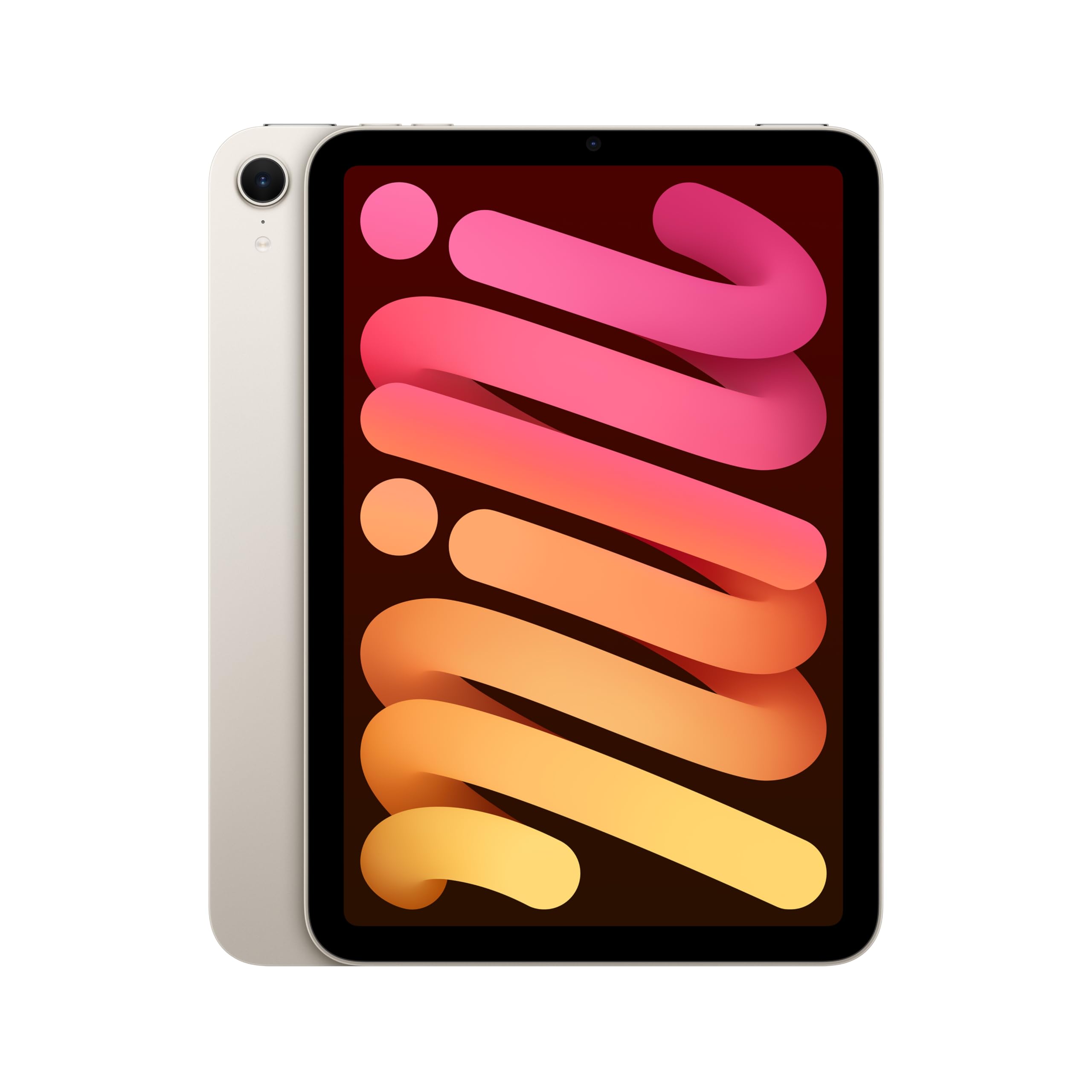 Apple iPad mini (A17 Pro): Apple Intelligence, 8.3-inch Liquid Retina Display, 128GB, Wi-Fi 6E, 12MP Front/12MP Back Camera, Touch ID, All-Day Battery Life — Starlight