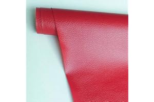 Red Leather Repair Patch Tape Kit, Self Adhesive Leather Repair for Furniture, Couch, Sofa, Car Seats,Office Chair,